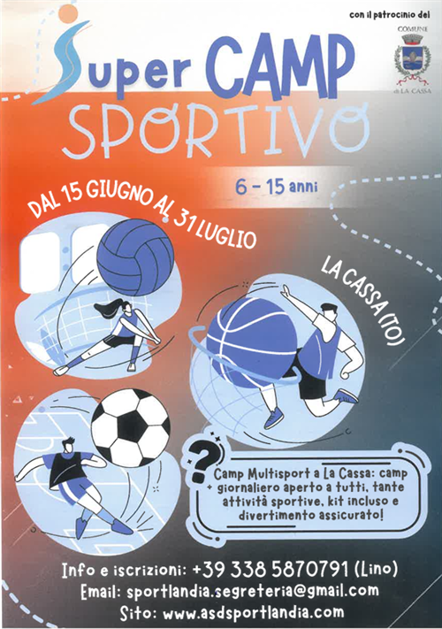 Super CAMP Sportivo a LA Cassa