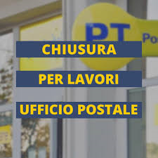 Chiusura temporanea Ufficio Postale